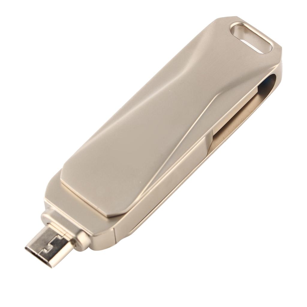 Флэш-накопитель Netac USB3.0 OTG U-диск с высокой емкостью для хранения данных, карта памяти 64 ГБ U381