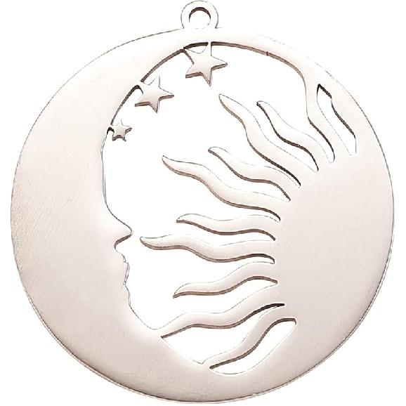 Airssory 12 шт. 3-цветные подвески из нержавеющей стали в виде молний, небесная погодная коллекция, мини-подвески-шармы с громом, ассортимент для ювелирных изделий