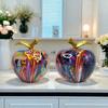 New Product Safe and Happy Apple Ornaments Entrance Hall Store Shelf New Home Decoration Decoration Housewarming Gift