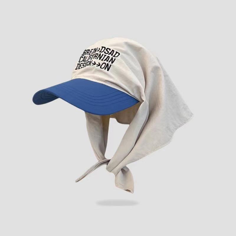 2025 Персонализированная цветная шапка-косынка с ремешком для детей, летняя вышитая солнцезащитная шляпа от солнца