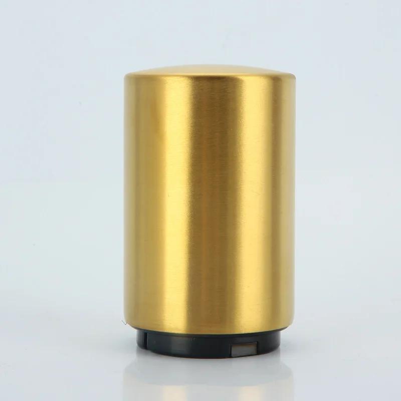 Magnetic Automatic Beer Bottle Opener Stainless Steel Beverage Bottles Wine Openers Jar Opener Bar Tools Kitchen Gadget