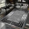 Nordic Luxury High-end Living Room Carpet Home Decoration Modern Bedroom Large Area Rugs Elastic Washable Non-slip Door Mat