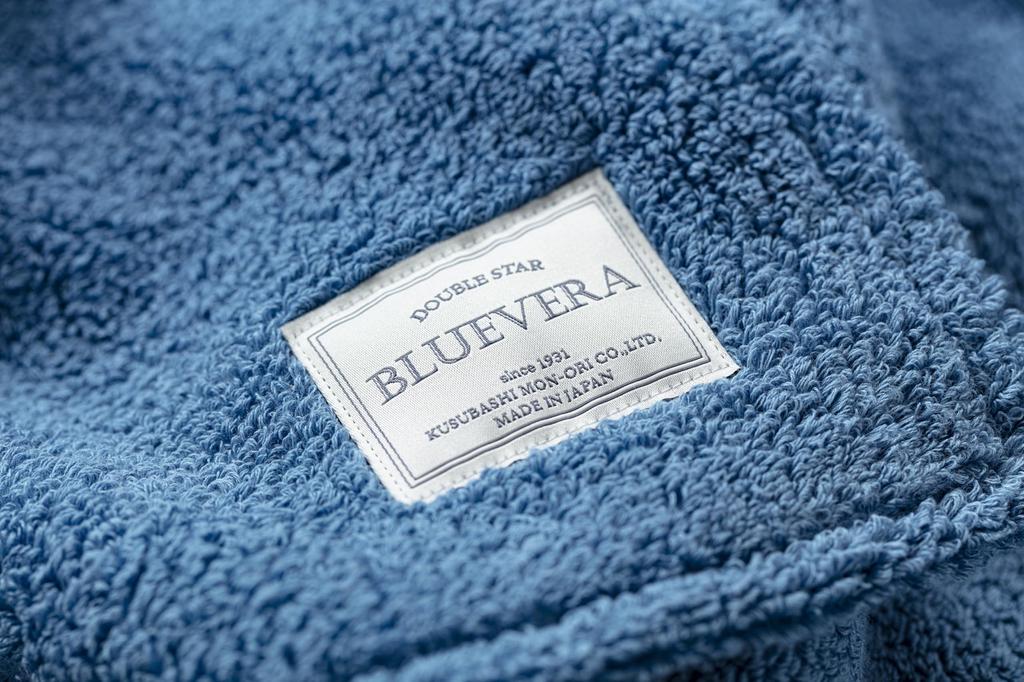 Полотенце Imabari Fluffy Blue Bella Towel BT Navy 69x140 Double Star 1-04116-11-KON