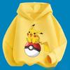 2025 New Pikachu Cartoon Cute Printed Girl Fashion Hoodie Winter Hot Selling Casual Comfortable Hoodie Sports Shirt