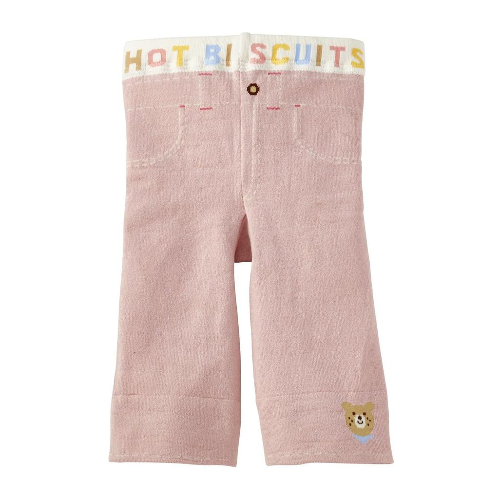 MIKIHOUSE HOT BISCUITS Baby Leggings for Boys and Size S Girls, Pink, (70-80cm), 70-9808-686