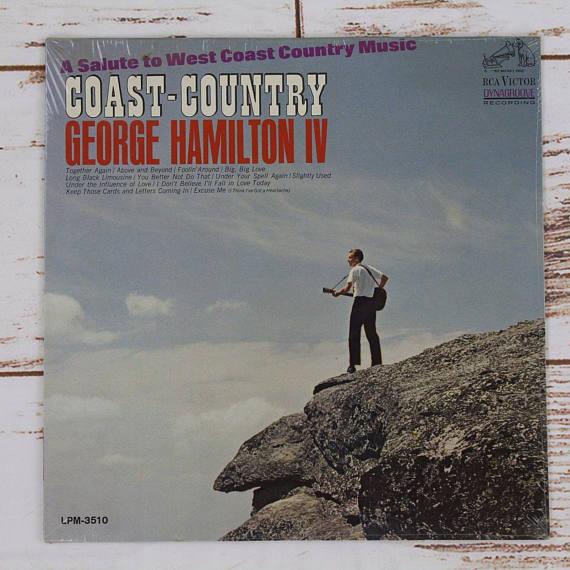LP Пластинка ДЖОРДЖ ГАМИЛЬТОН IV - Берег Кантри LPM3510 RCA Victor 1966 США Фолк Б/У