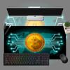 Коврик для мыши Bitcoin Коврик для мальчика Натуральная резина Игровой коврик для мыши Настольный коврик Размер Для игр World Of Tanks CS GO Zelda