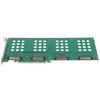 Riser Card PCIE3.0 X16 M.2 U.2 SSD Hard Drive Expansion Adapter Card NVMe to PCIe Card