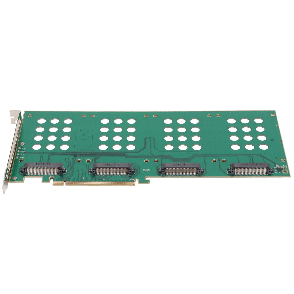 Riser Card PCIE3.0 X16 M.2 U.2 SSD Hard Drive Expansion Adapter Card NVMe to PCIe Card