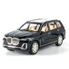 1/24 BMW X7 SUV Alloy Car Model Diecast & Toy Vehicles Metal Toy Car Model Collection Sound and Light Simulation Childrens Toys Gift