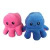 Adorable Double-sided Flip Reversible Octopus Plush Toy For Kids With Soft Texture