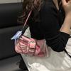 Trendy Pu Crossbody Bag With Inner Phone Pocket And Top Zipper For Streetwear Looks