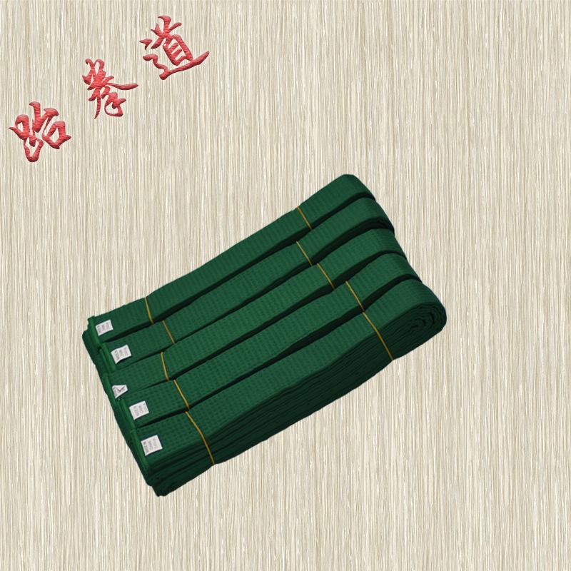 Хлопковый цветной пояс для тхэквондо и дзюдо