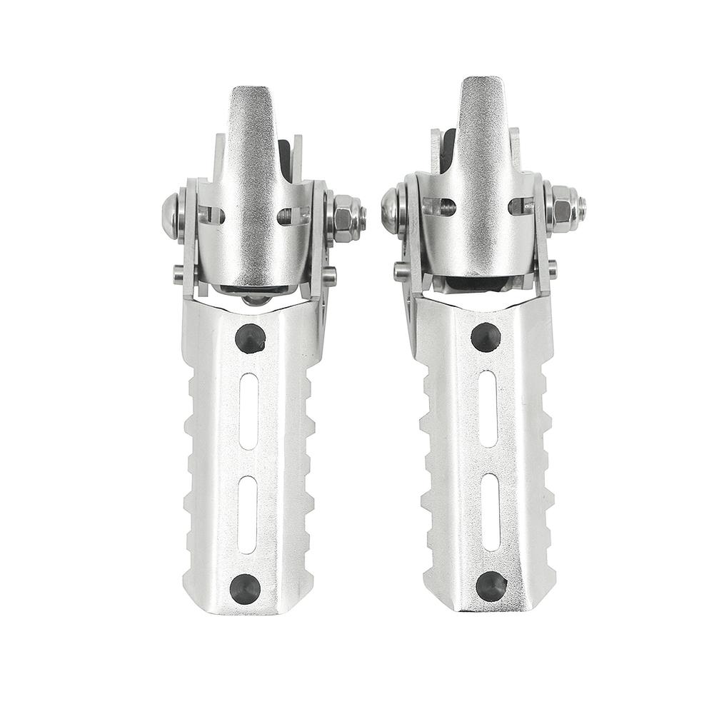 Motorcycle Highway Front Foot Pegs Folding Footrests Clamps For BMW R1250GS R 1250 GS LC R1200GS ADV Adventure 2013-2024 GS1200