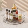Lazy Susan Organizer Turntable Transparent Multi-Purpose Countertop Spice Rack Cosmetic