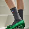 GREENBUTTER Butter Long Socks (Charcoal)