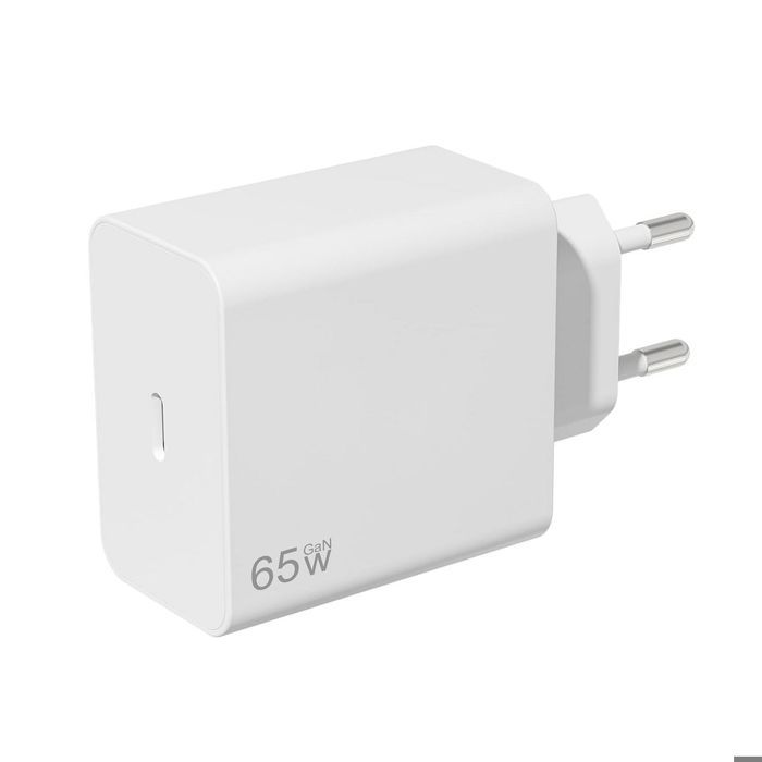 Chargeur Rapide USB-C 65W pour Samsung Galaxy S26 Ultra S25 FE S24 S23 S22 Z Flip Fold - Blanc