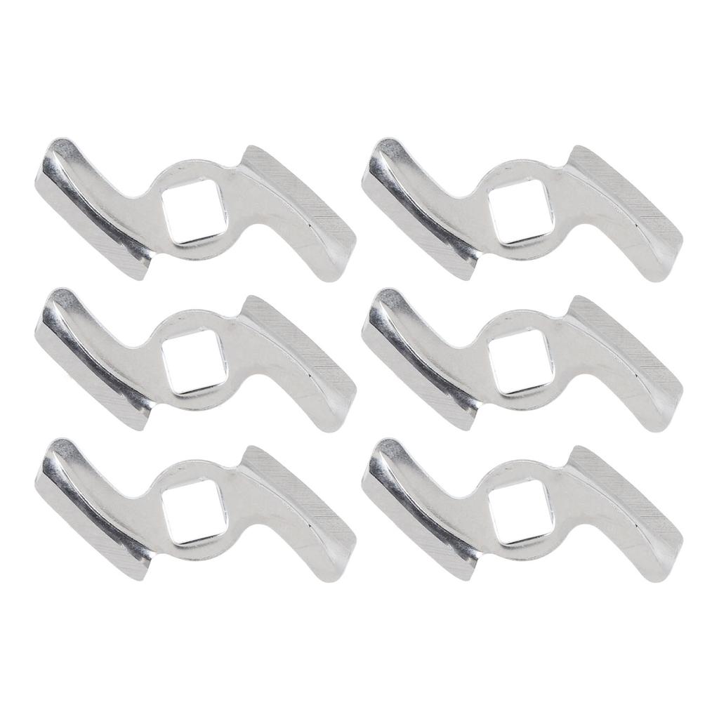 6PCS Meat Grinder Blade Stainless Steel Food Grinding Cutter Metal Food Grinder Attachment for