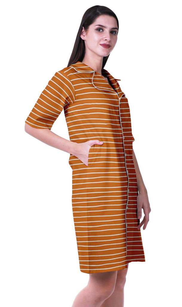 Moomaya Женская ночная рубашка для сна с принтом ночная рубашка-S-XXL