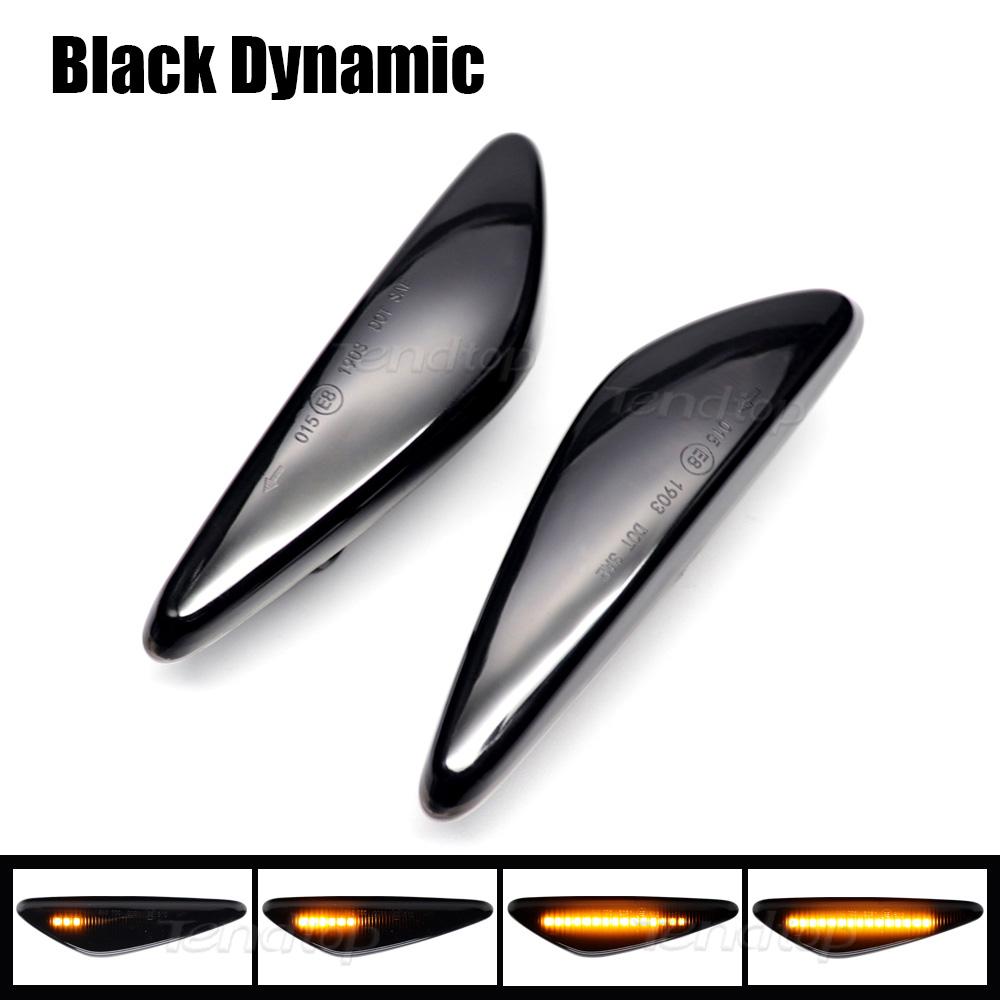 For Mazda 6 Atenza GH 5 Premacy MX-5 for Nissan Lafesta Fiat 124 Spider Dynamic Turn Signal Indicator Lights Side Marker Lamps