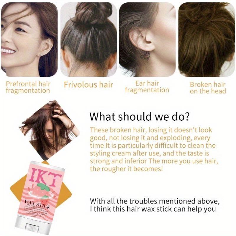 Воск для укладки волос с эффектом измельчения, матовый авокадо для стойкой укладки