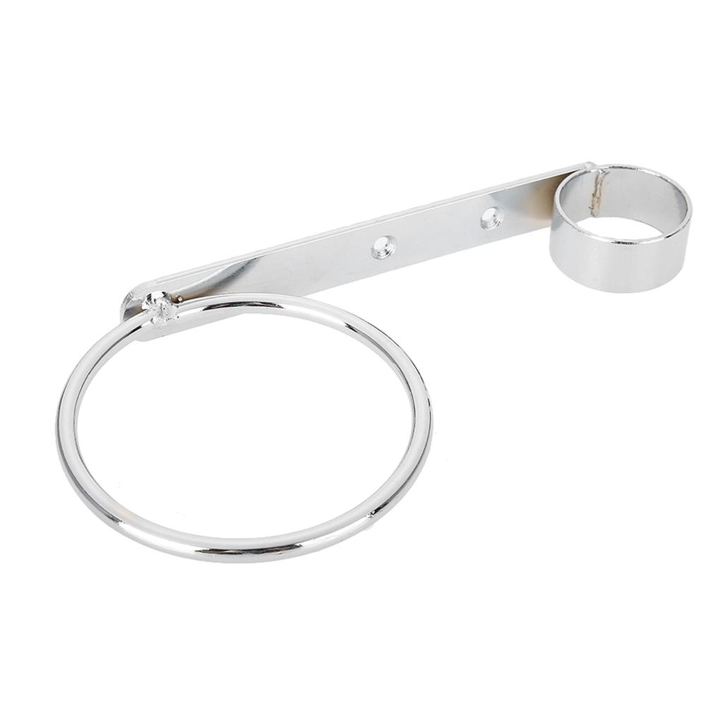 Хромированный железный настенный держатель для фена Подставка для фенов и щипцов