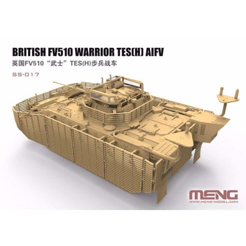 Meng Model 1/35 British Army Infantry Fighting Vehicle FV510 Warrior TES(H) Plastic Model MSS017