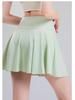 Women's High Waist Pleated Tennis Skirt - 2024 Summer Yoga Fitness Skort for Running, Anti-Exposure Design