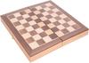 Деревянные шахматы - Engelhart - 151203 - Складные - Бук и орех - 30x30 см