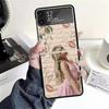 CR66 S-Sabrina C-Carpenter Чехлы Для Samsung Galaxy Z Flip 4 5 6 7 3 Z Flip7 Flip6 Flip4 Flip5 Flip3 5G Жесткие Ударопрочные Fundas C
