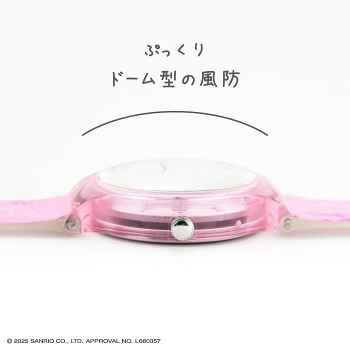 [Sun Flame] Часы J-Axis Sanrio Моя Мелоди Пластиковый Корпус Часы CR2C0007-MM Женские Розовые Один Размер
