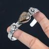 Friendship Day Sale Bronzite Gemstone Flower Bangle Bracelet 925 Sterling Silver