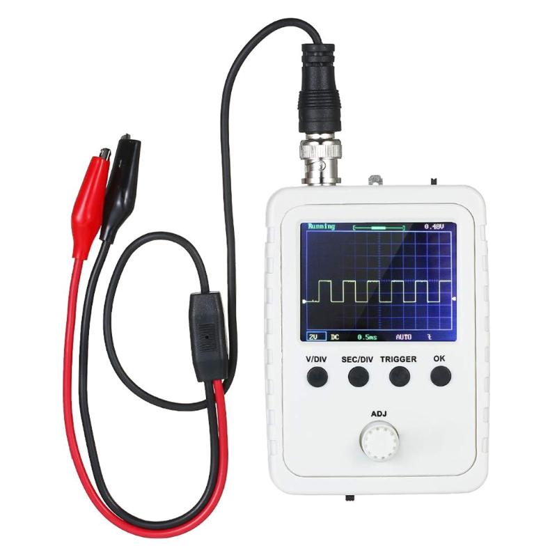 Fully Assembled Portable Oscilloscope for w/Enclosure & BNC Probe Low Cost Digital Storage Oscilloscope DSO for Shell EU