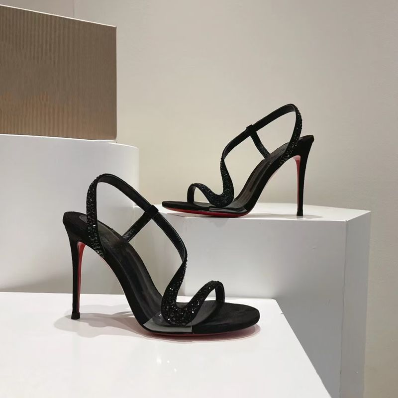 Модная роскошная французская сандалия на одном ремешке в благородном и элегантном стиле, сексуальная обувь на высоком каблуке с носком в форме змеи.