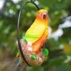 Parrot Series Wall-mounted Resin Bird Figurines - Hanging Ornaments Scene Miniatures