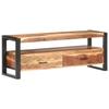 VidaXL TV Stand 120x35x45 Cm Solid Wood with Honey Finish