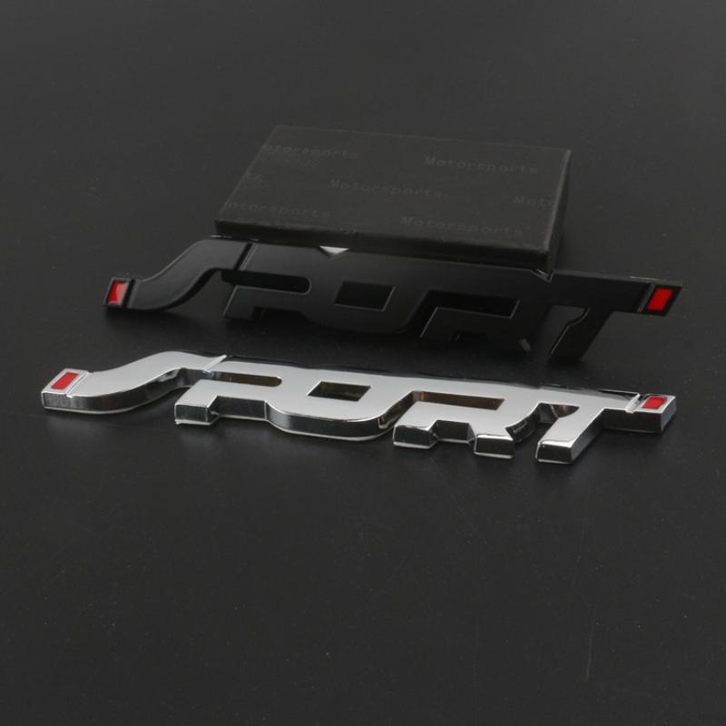 Автомобильные аксессуары, наклейка, Стайлинг, металл, 3D хром, черный, авто, багажник, гоночный спорт, слово, буквенный логотип, эмблема, значок, наклейка, наклейка