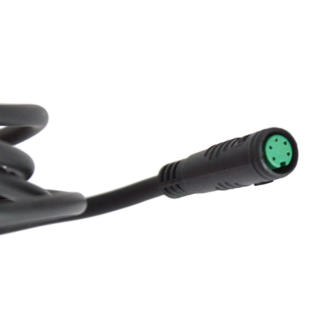 5 Pin Electric Bicycle Extension Cable 170cm Waterproof Adapter Cable for Display to SM Ebike Accessories