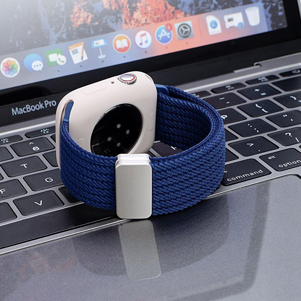 Нейлоновый ремешок для Apple Watch 11 Ремешок 46мм 42мм для iWatch 10 9 8 se 7 6 5 Браслет для Apple Watch Ultra 2 49/45мм 41 44мм Correa