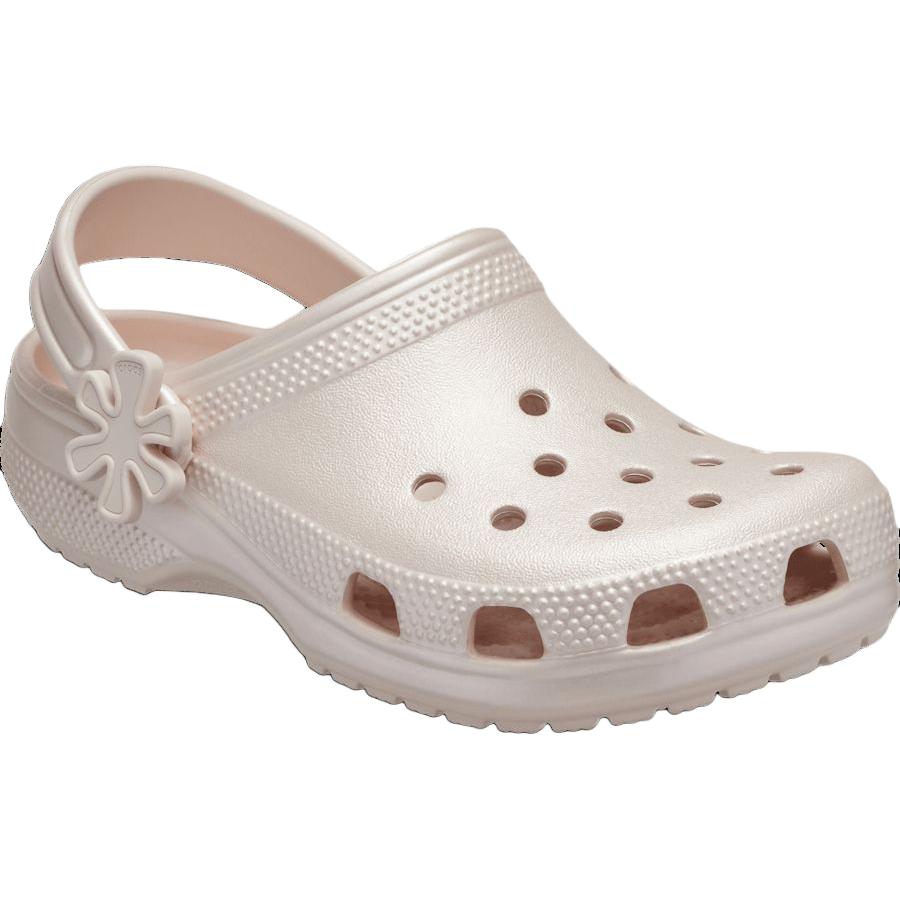 Детские Crocs Classic Clog Универсальные Удобные Другие Клоги Детские клоги Телесно-розовые 212814-6UR