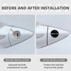 Car Door Lock Keyhole Sticker Auto Key Sticker Emblem For Mercedes Benz AMG A B C E G CLA W211 W203 W204 C260 E300L A200L GLC300 JQRST1