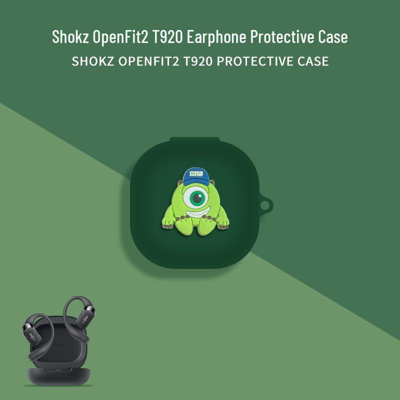 Shokz T920 Protective Case with Comfort Ring for OpenFit2 and Air Open-Ear Earbuds