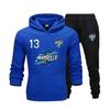 Jogging Tracksuit Football Marseille Adult Mixed Royal Blue - - Royal Blue