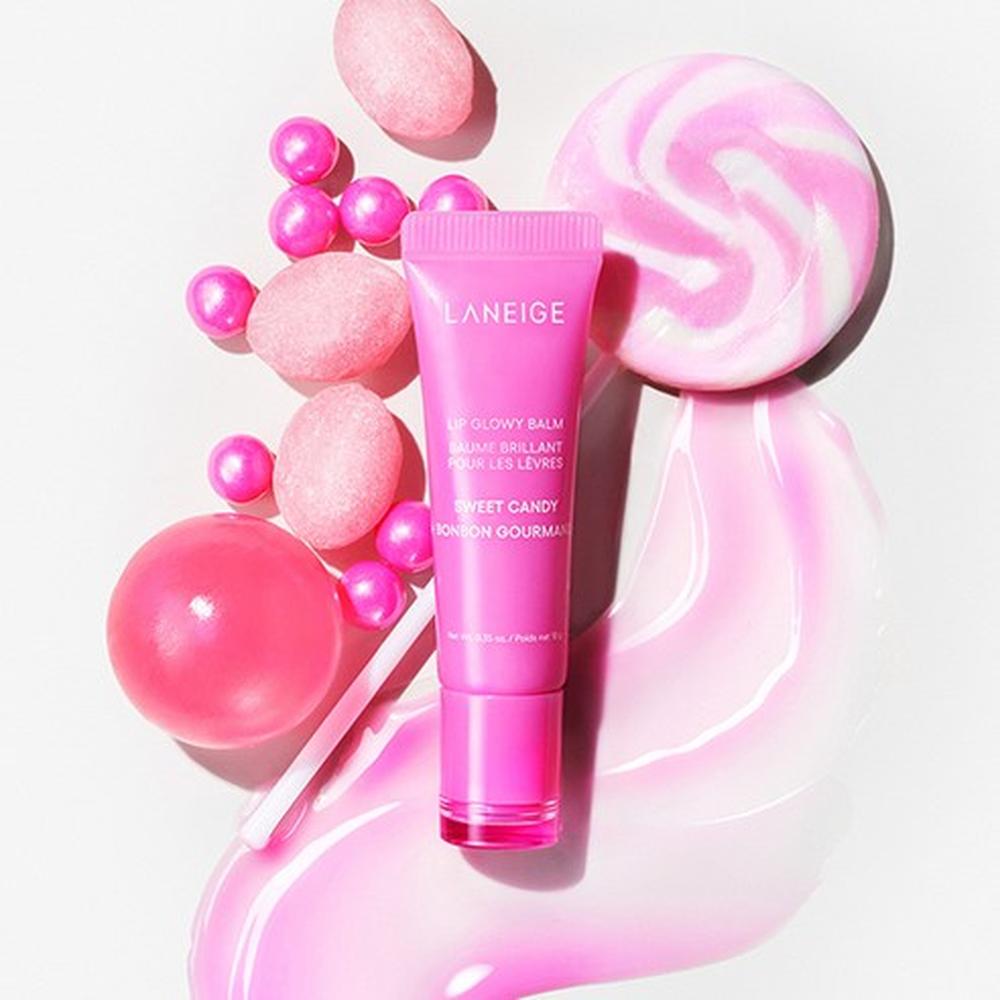 LANEIGE Увлажняющий бальзам для губ Glowy Balm 10 г - Sweet Candy, Корейский