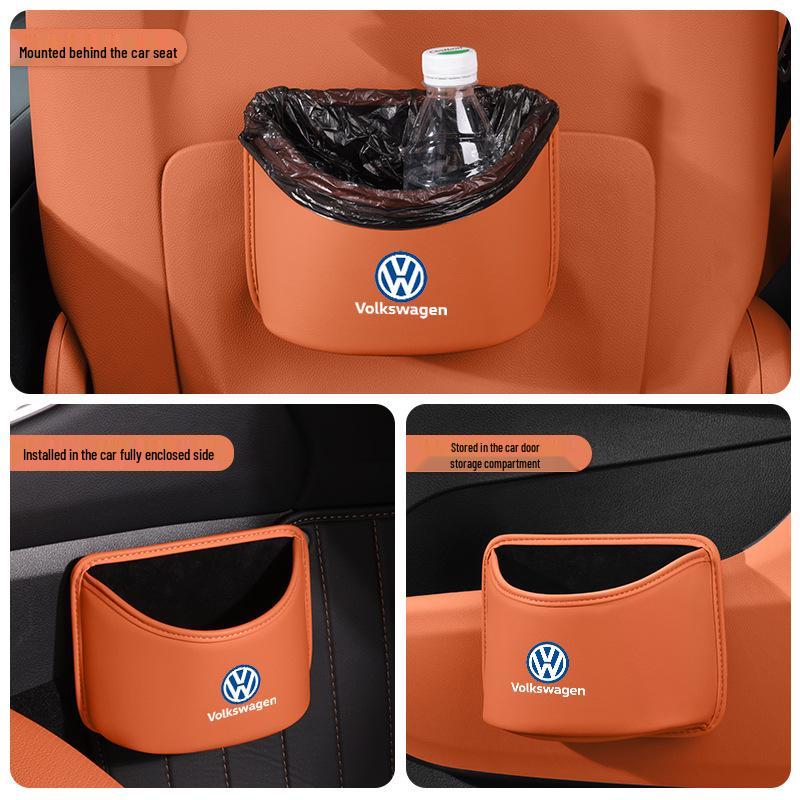 Volkswagen Tiguan L & Passat Car Trash Bin & Storage Organizer