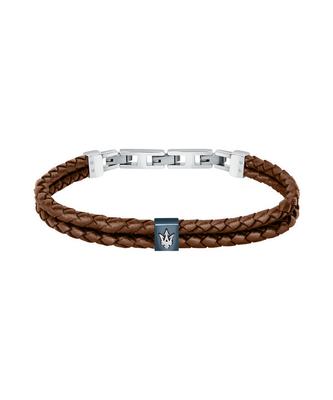 Браслет JM422AVE14 из переработанной кожи и нержавеющей стали Jewels для мужчин