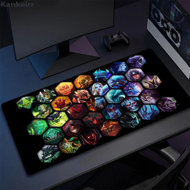 DOTA xmm Игровая Коврик для Мыши Большой для Dota Игровой Коврик для Мыши XL XXL Резиновый Настольный Клавиатура Мышь Коврики Компьютерные Аксессуары