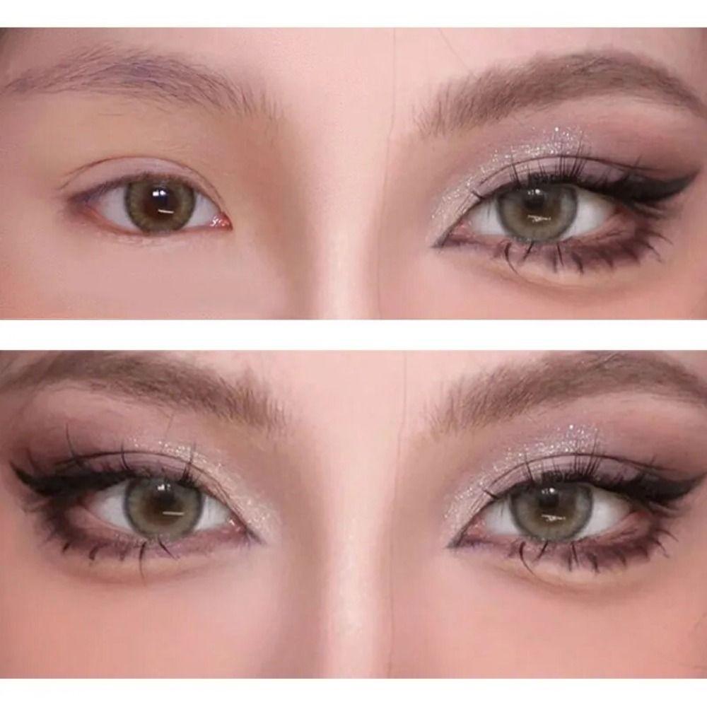 Fuffy Lashes Fox Eye False Eyelashes Dramatic Volume Thick Long Eye Lashes  Girl
