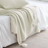 Handmade Nap Blanket with Tassel Throw Blanket Fashion Sofa Blanket  Bed