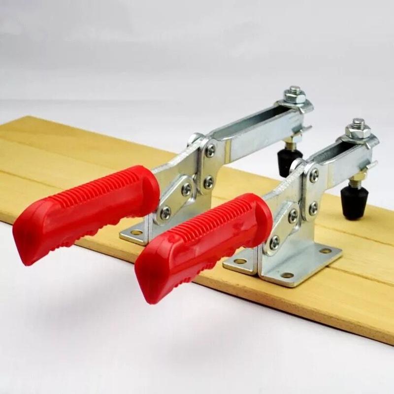 Высококачественный шарнирный зажим с горизонтальным ходом плунжера, металлический зажим Push Pull, сварочный инструмент, зажимное устройство, быстрое крепление, ручной инструмент